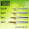 GREEN Series Synthetisches Pinselset