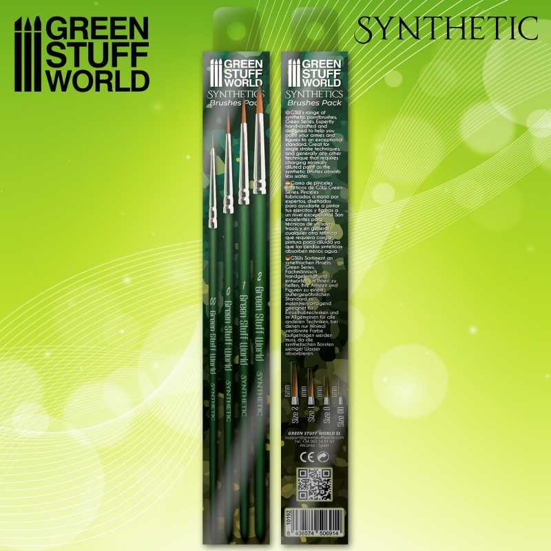 GREEN Series Synthetisches Pinselset