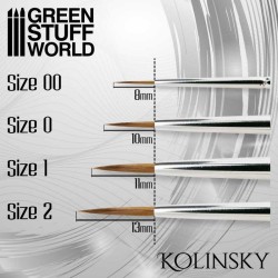 SILVER SERIES Kolinsky Haarpinsel - 00