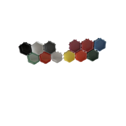 Ein Duzend Ressourcenschalen Honeycomb