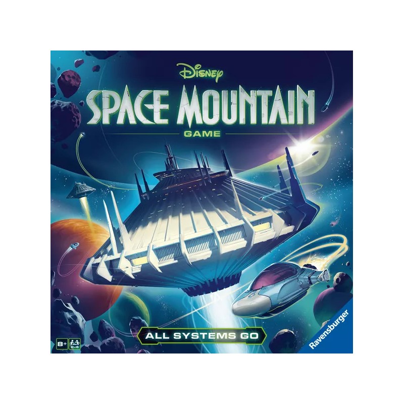Disney Space Mountain Game: All Systems Go - Musterspiel