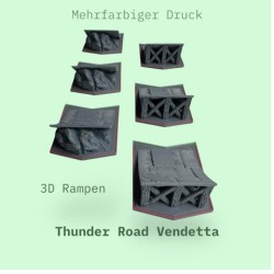 3D-Rampen Bspw. für Thunder Road Vendetta