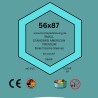 50 Brettspielloesung.de Premium Board Game Sleeves - Klar - Small Standard American 56x87